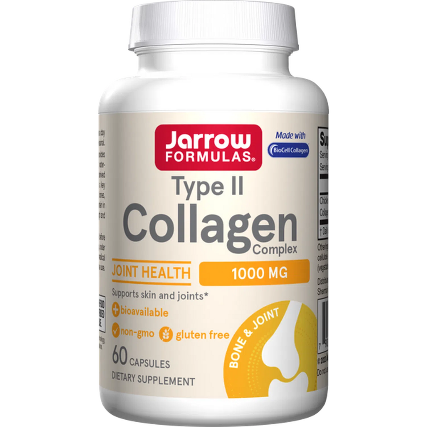 Complejo de Colágeno de Tipo II, 60 Caps – Jarrow Formulas-Wellu