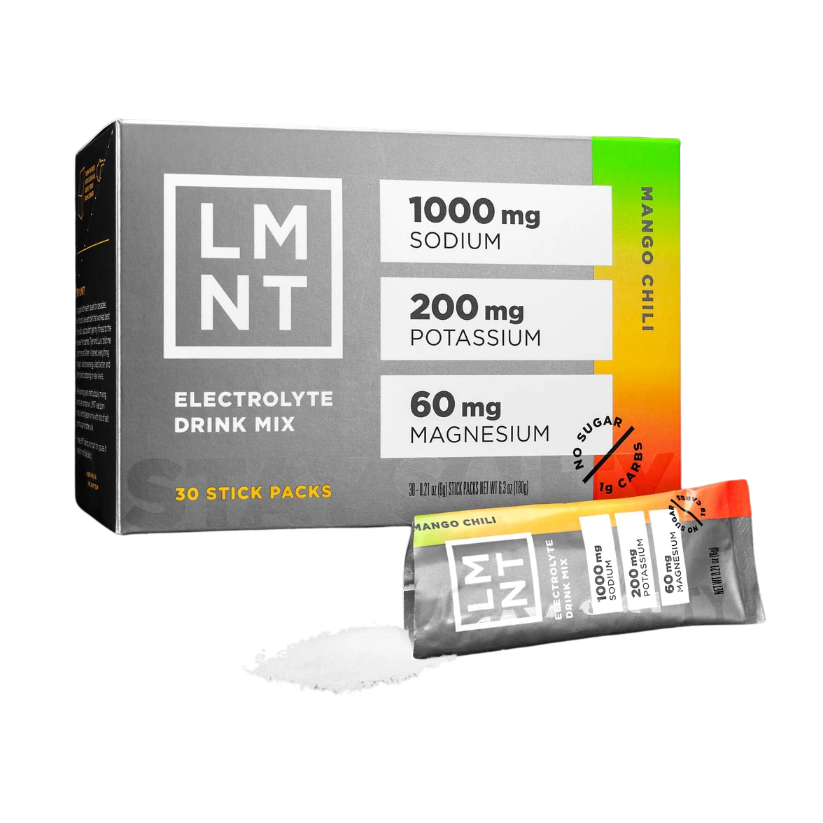 Electrolyte Drink Mix Mango Chili, 6g (c/30 pz) – LMNT