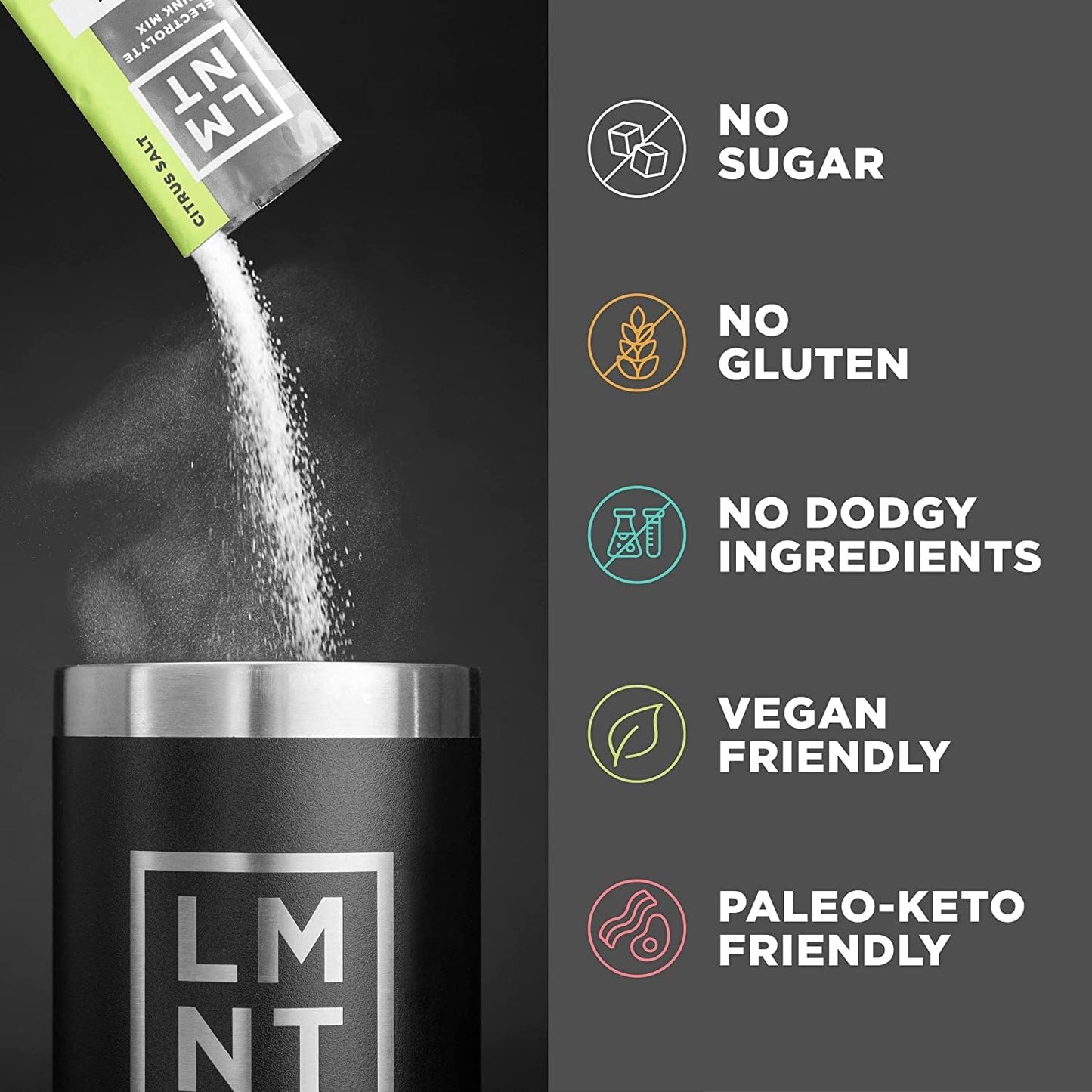 Electrolyte Drink Mix, Sabor Variado (Caja c/30 pzas) – LMNT