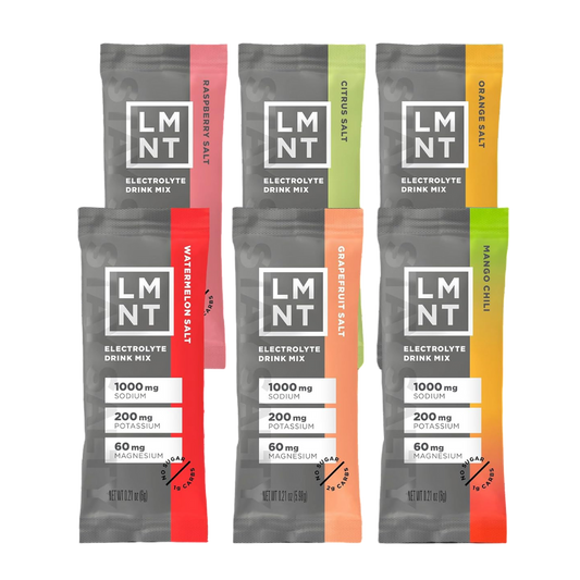 Electrolyte Drink Mix, Sabor Variado (Caja c/30 pzas) – LMNT