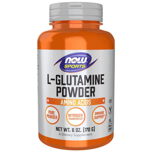 L-Glutamina en polvo, 170g – NOW Foods-Wellu