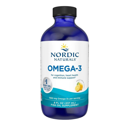 Omega 3 1,560 mg, 8 fl oz / 237 ml – Nordic Naturals-Wellu