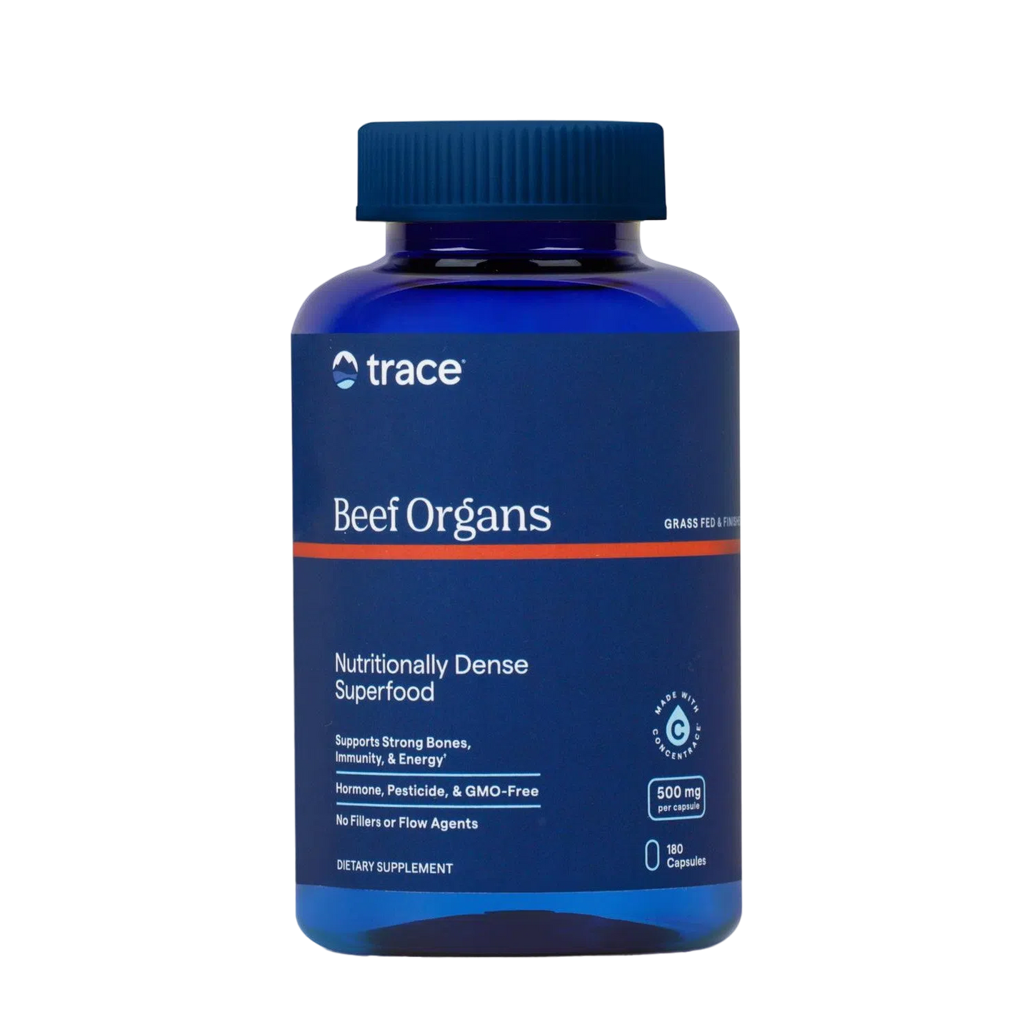 Órganos de Res Grass-Fed, 180 Caps – Trace Minerals-Wellu