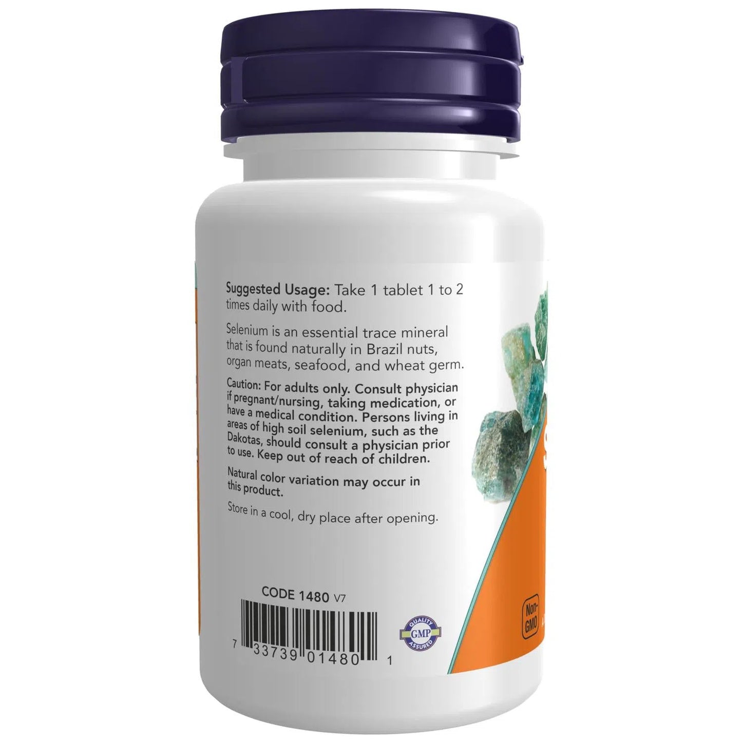 Selenio de 100 mcg, 100 Tabletas – NOW Foods-Wellu