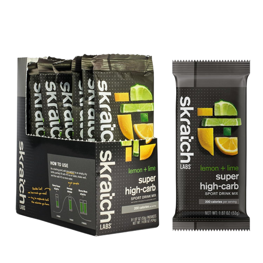 Skratch Labs Hydration Super High Carb Sport Drink Mix 53 gr (Caja c/8 sobres)