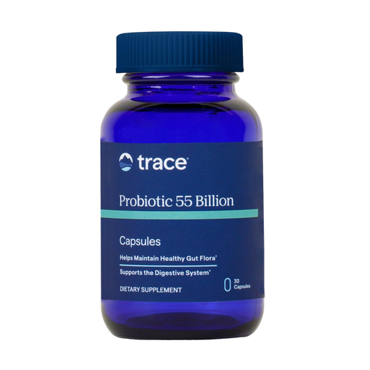 10 Strains Probitic 55 Billon, 30 Capsulas – Trace Minerals-Wellu