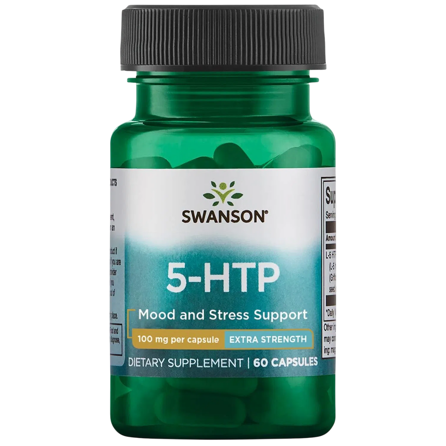 5-HTP 100mg, 60 Caps – Swanson-Wellu