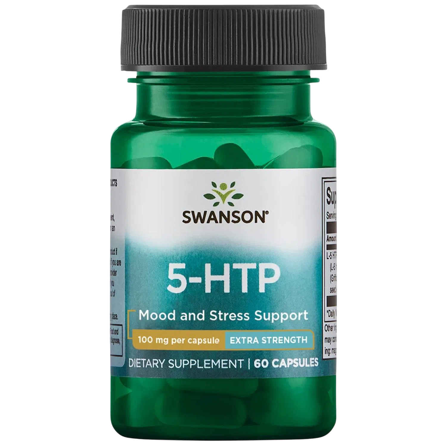 5-HTP 100mg, 60 Caps – Swanson-Wellu