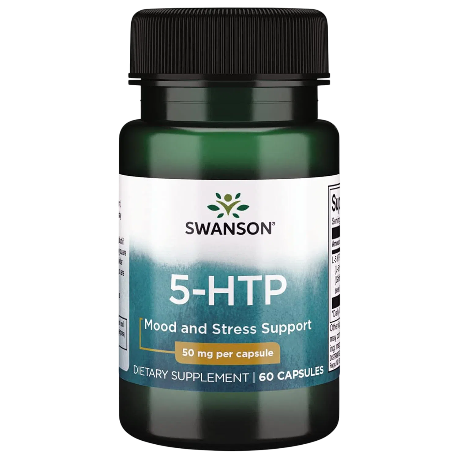 5-HTP 50mg, 60 Capsulas – Swanson-Wellu