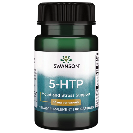 5-HTP 50mg, 60 Capsulas – Swanson-Wellu