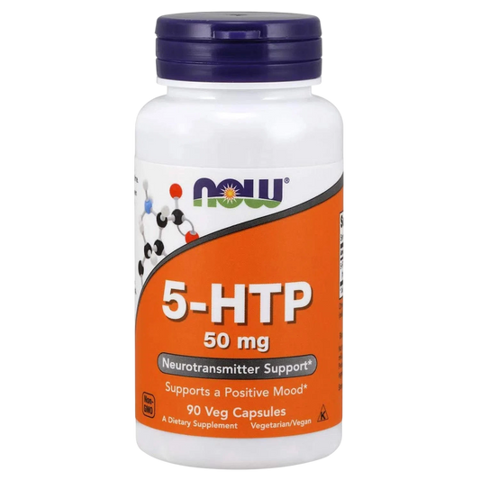 5-HTP de 50 mg, 90 Cápsulas Veg – NOW Foods-Wellu