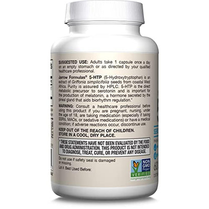 5-Hidroxitriptófano 100mg, 60 Vcaps – Jarrow Formulas-Wellu