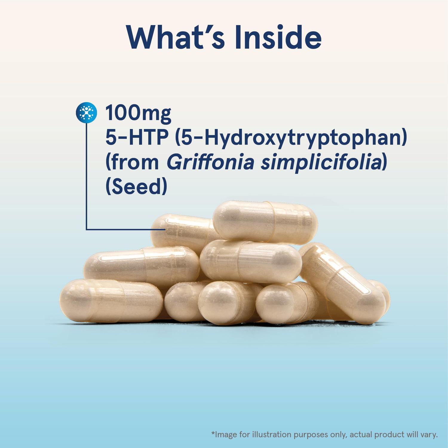 5-Hidroxitriptófano 100mg, 60 Vcaps – Jarrow Formulas-Wellu