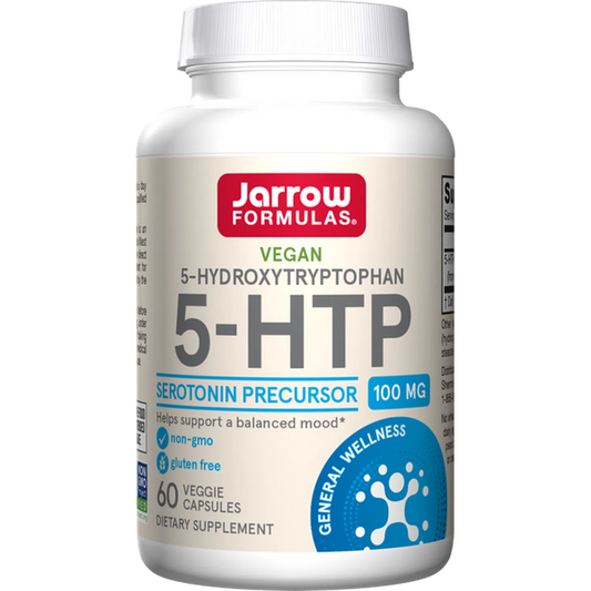 5-Hidroxitriptófano 100mg, 60 Vcaps – Jarrow Formulas-Wellu