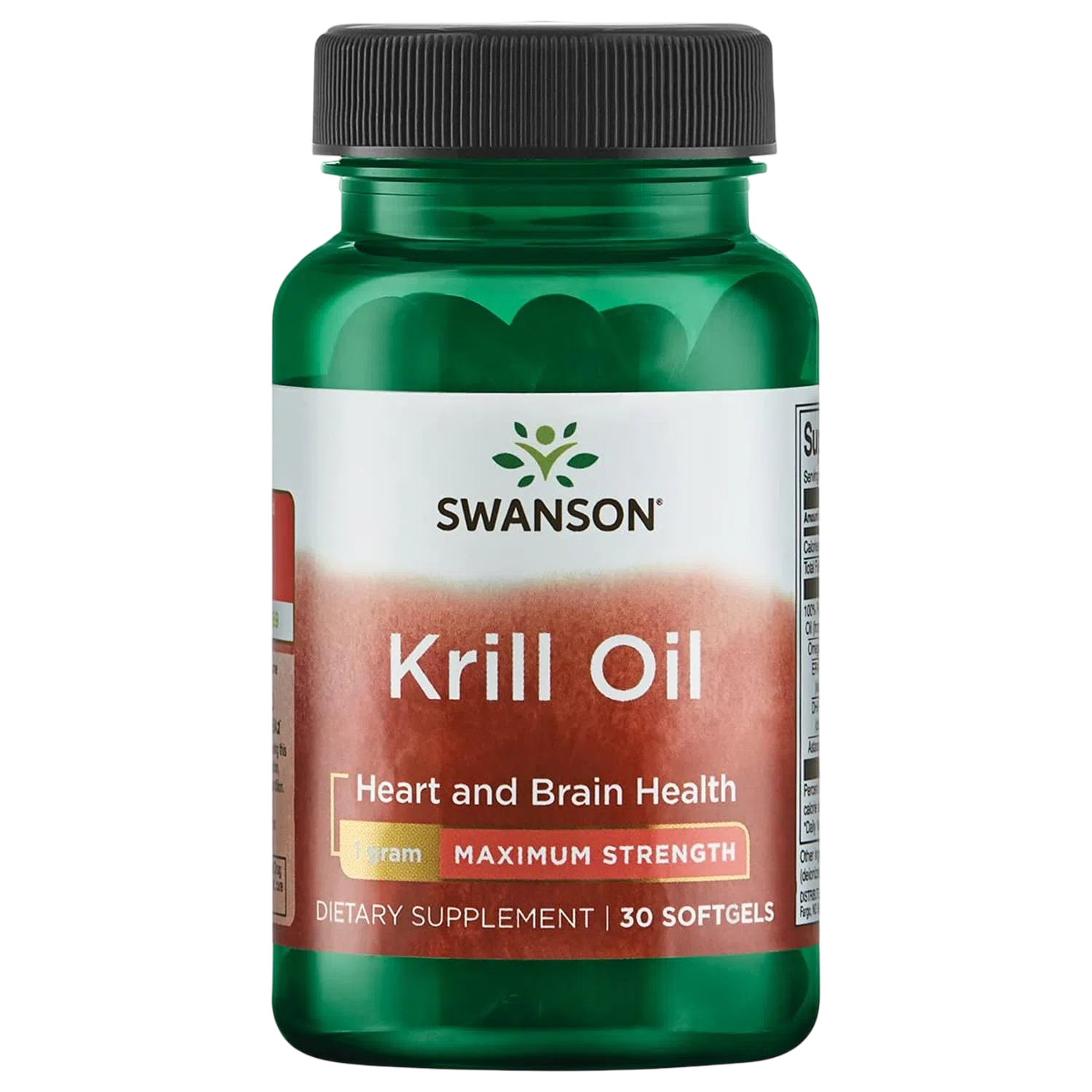 Aceite de Krill de Máxima Potencia 1g, 30 Sgels – Swanson-Wellu