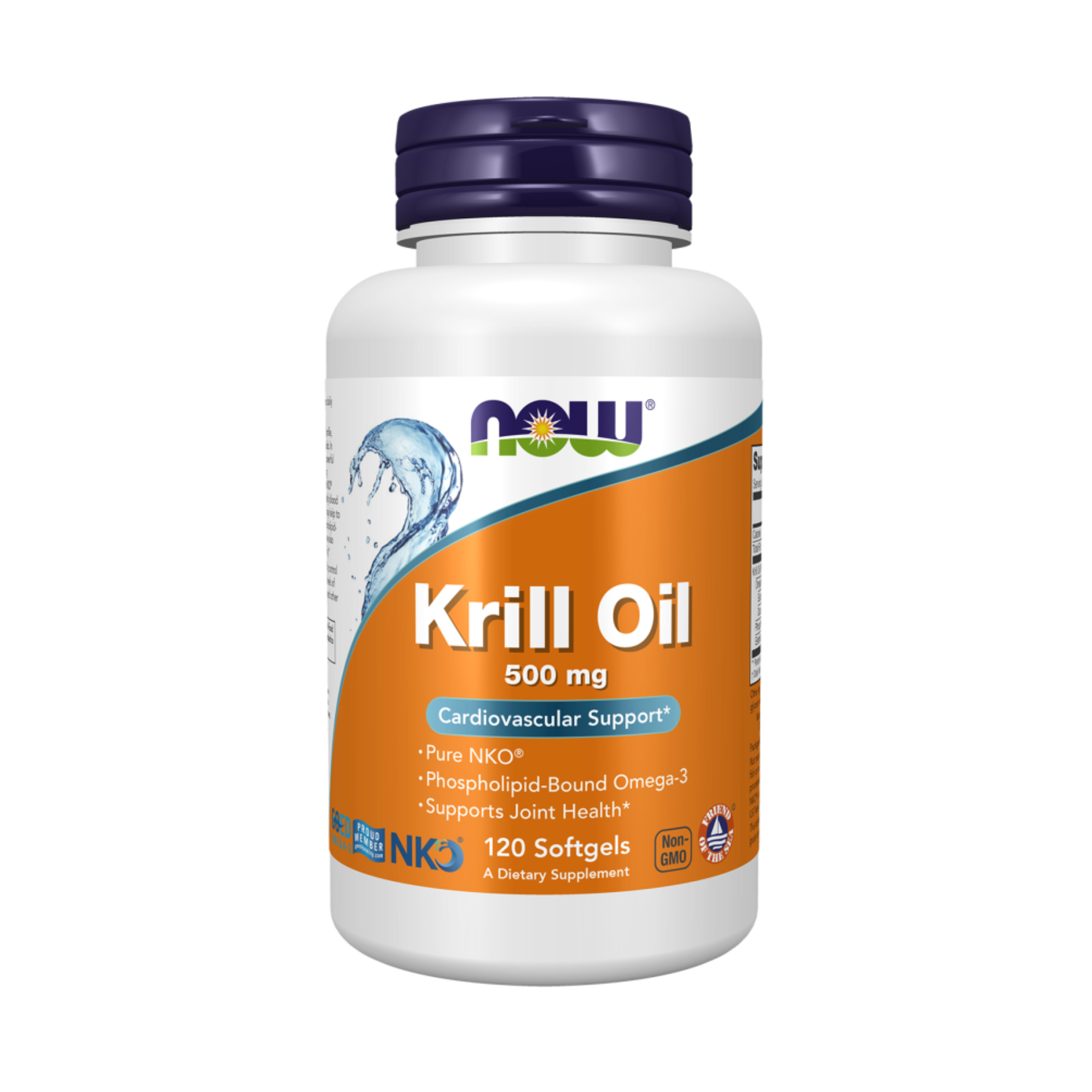 Aceite de Krill de Neptuno 500mg, 120 cápsulas – NOW Foods-Wellu