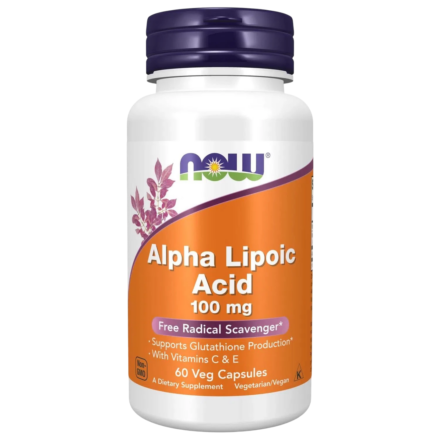 Ácido alfa lipoico de 100 mg, 60 Veg Capsule – NOW Foods-Wellu