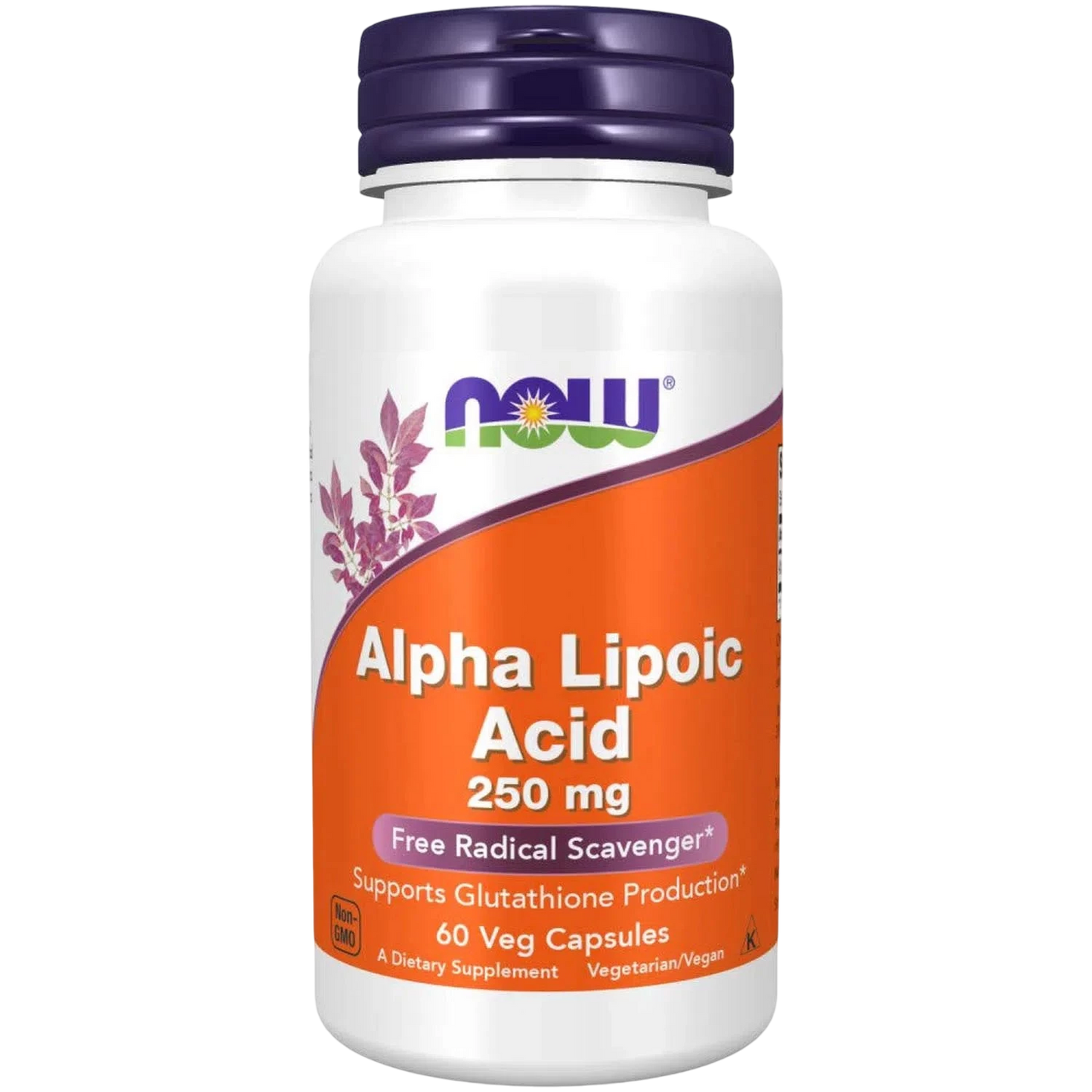 Ácido alfa lipoico de 250 mg, 60 Cápsulas Veg – NOW Foods-Wellu