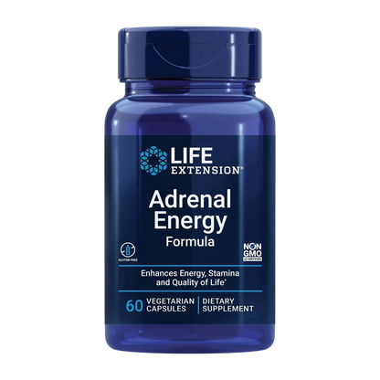 Adrenal Energy Formula, 60 Caps – Life Extension-Wellu