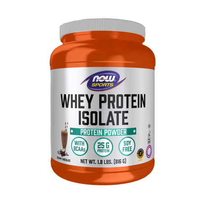 Aislado de proteína de suero, polvo cremoso de chocolate, 1.8 lbs. – NOW Foods-Wellu