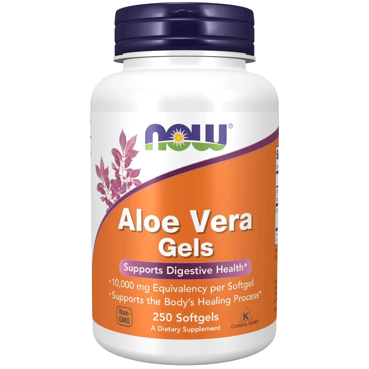 Aloe vera de 10 000 mg, 100 Softgels – NOW Foods-Wellu