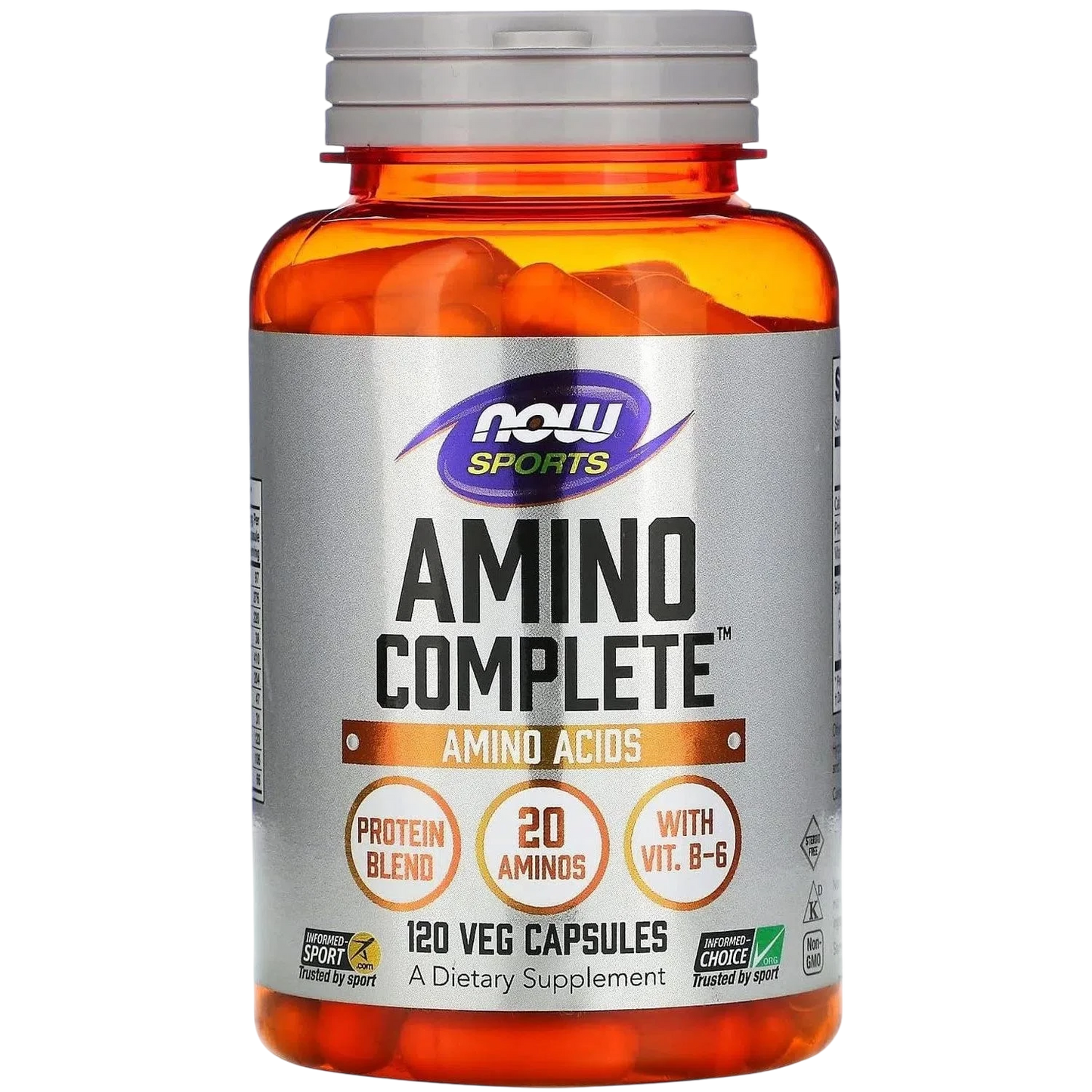 Amino Complete™, 120 Veg Caps – NOW Foods-Wellu