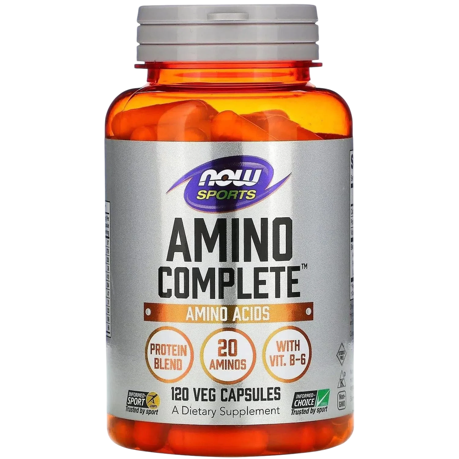 Amino Complete™, 120 Veg Caps – NOW Foods-Wellu