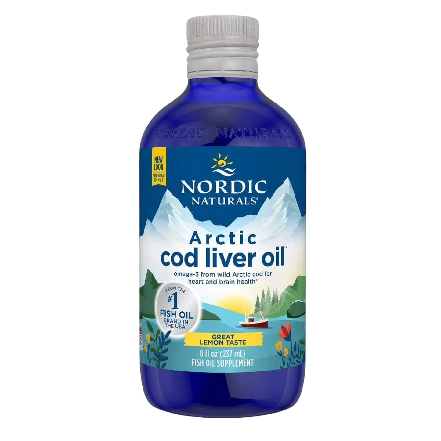 Arctic Cod Liver Oil Omega3, 234 ml – Nordic Naturals-Wellu