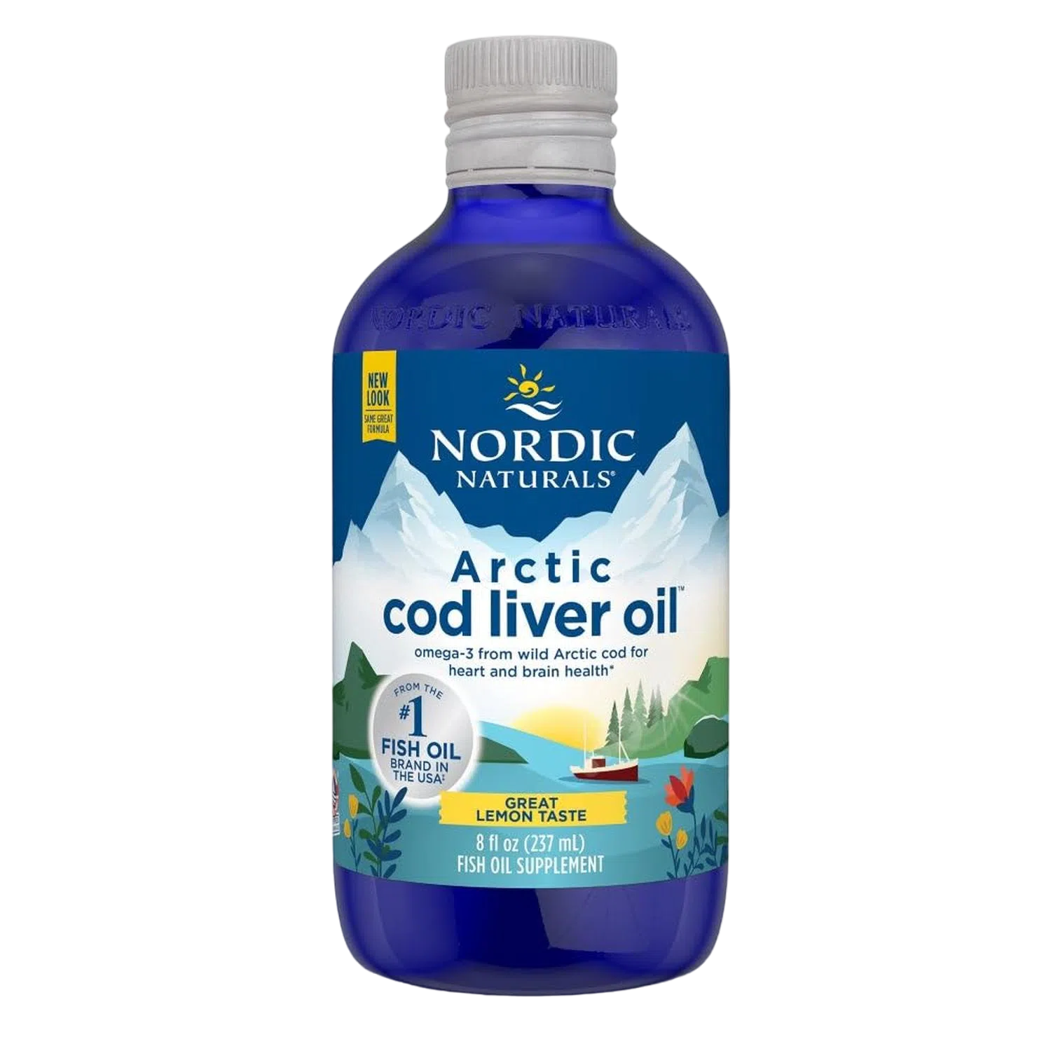 Arctic Cod Liver Oil Omega3, 234 ml – Nordic Naturals-Wellu