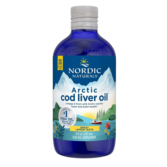 Arctic Cod Liver Oil Omega3, 234 ml – Nordic Naturals-Wellu