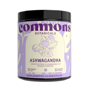 Ashwagandha, 120 cápsulas – Commons-Wellu