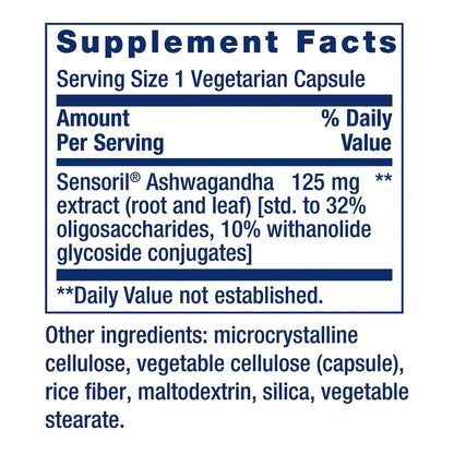 Ashwagandha Optimizada, 60 Veg Caps – Life Extension-Wellu