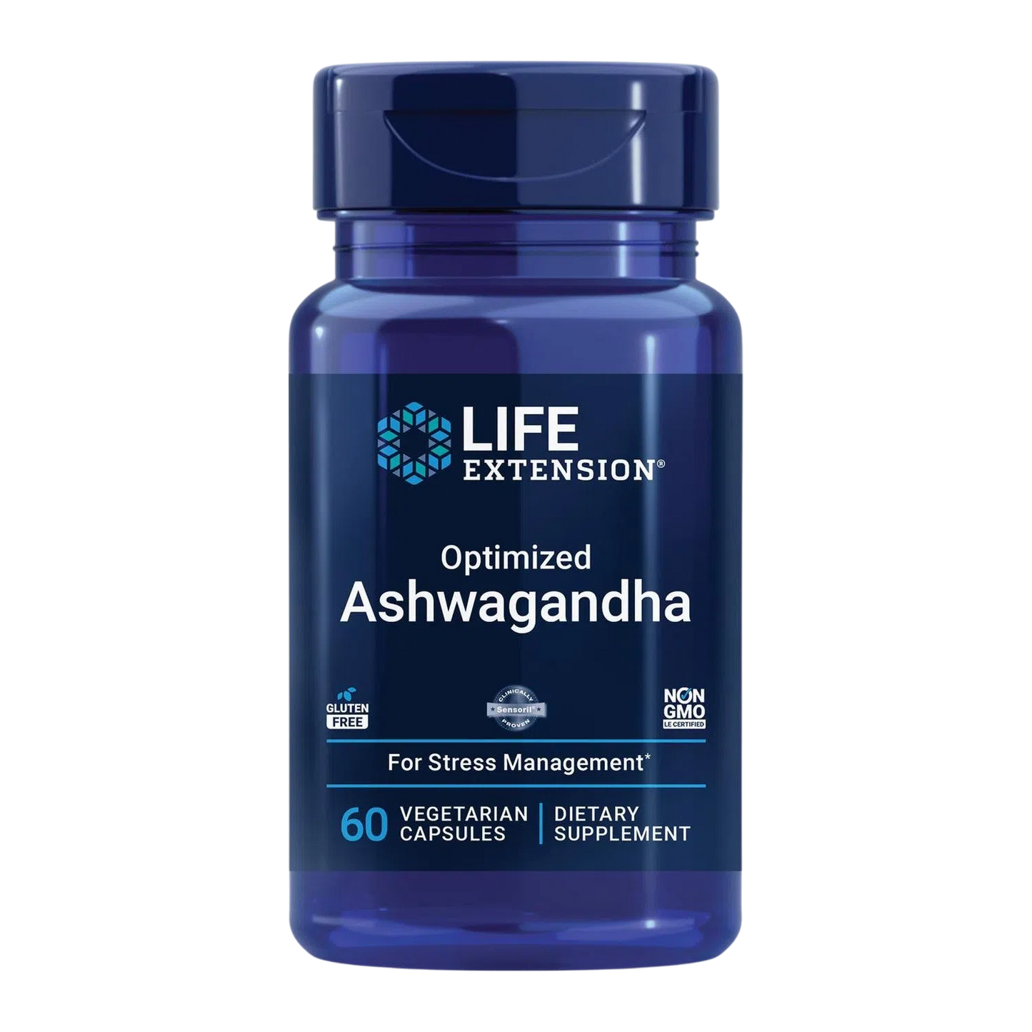 Ashwagandha Optimizada, 60 Veg Caps – Life Extension-Wellu