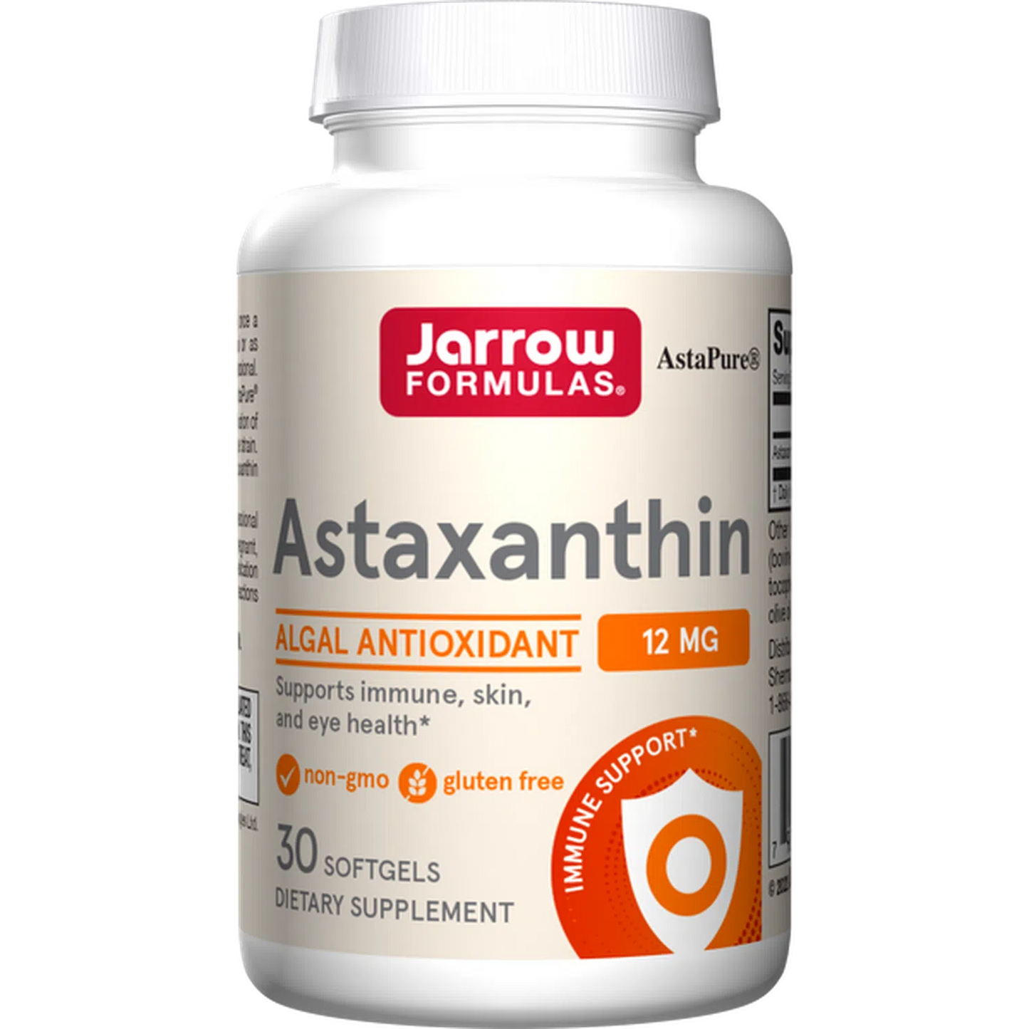 Astaxantina 12mg, 30 Cápsulas – Jarrow Formulas-Wellu