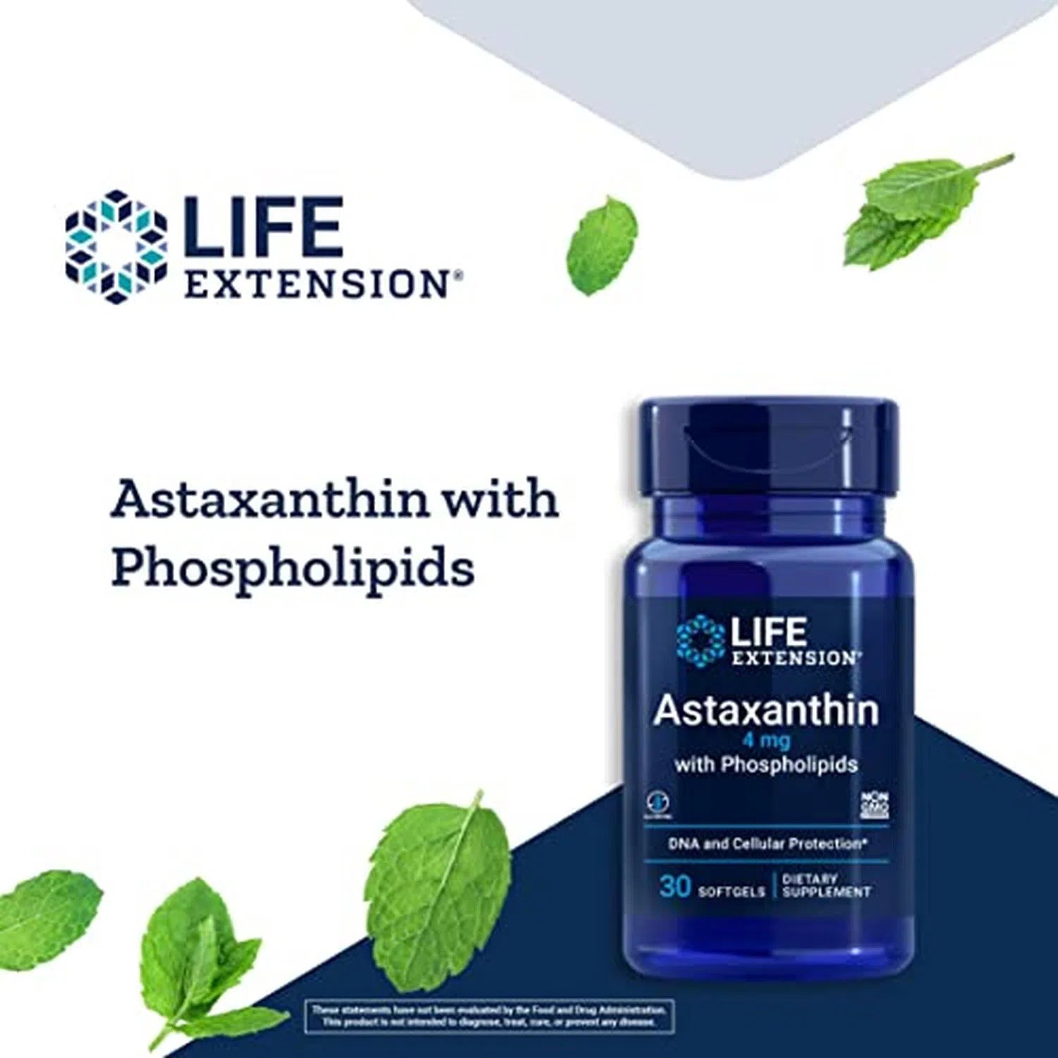 Astaxantina C/Fosfolípidos, 30 Softcaps – Life Extension-Wellu