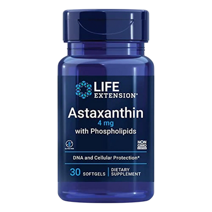 Astaxantina C/Fosfolípidos, 30 Softcaps – Life Extension-Wellu