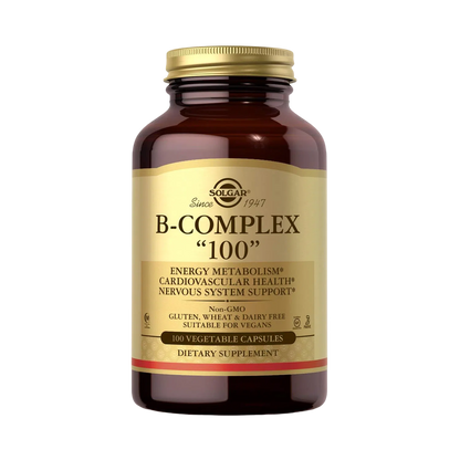 B-Complex "100", 100 Capsula Vetables – Solgar-Wellu