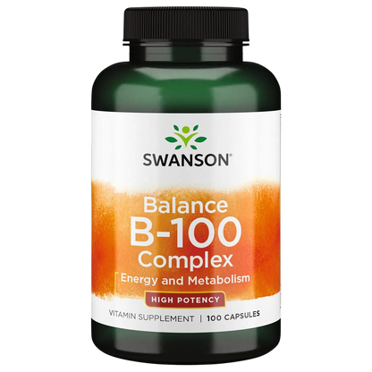 Balance B-100 Complex Alta Potencia, 100Caps – Swanson-Wellu