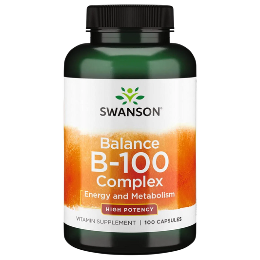 Balance B-100 Complex Alta Potencia, 100Caps – Swanson-Wellu