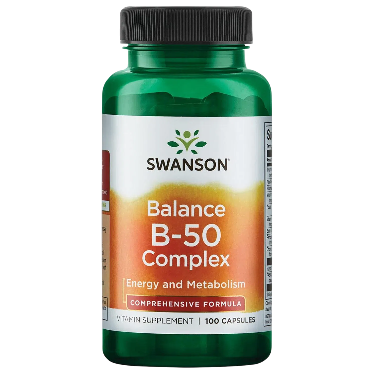 Balance B-50 Complex, 100 Caps – Swanson-Wellu