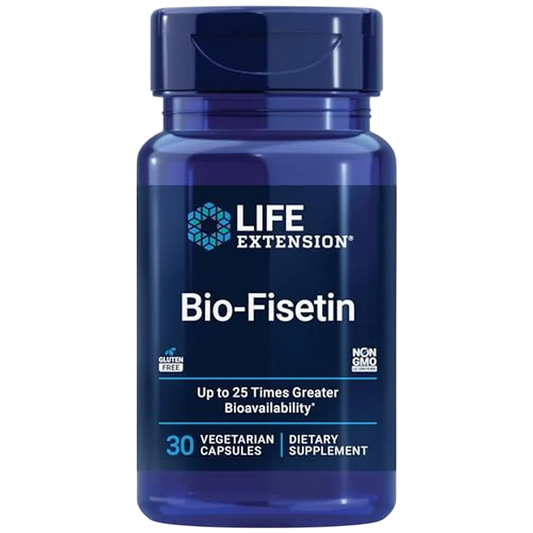 Bio-Fisetina 44.5 mg, 30 Cápsulas – Life Extension-Wellu