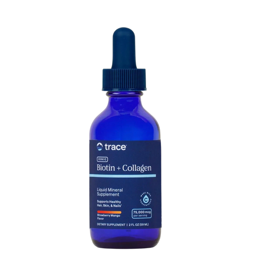 Biotin + Colageno, 59 ml – Trace Minerals-Wellu