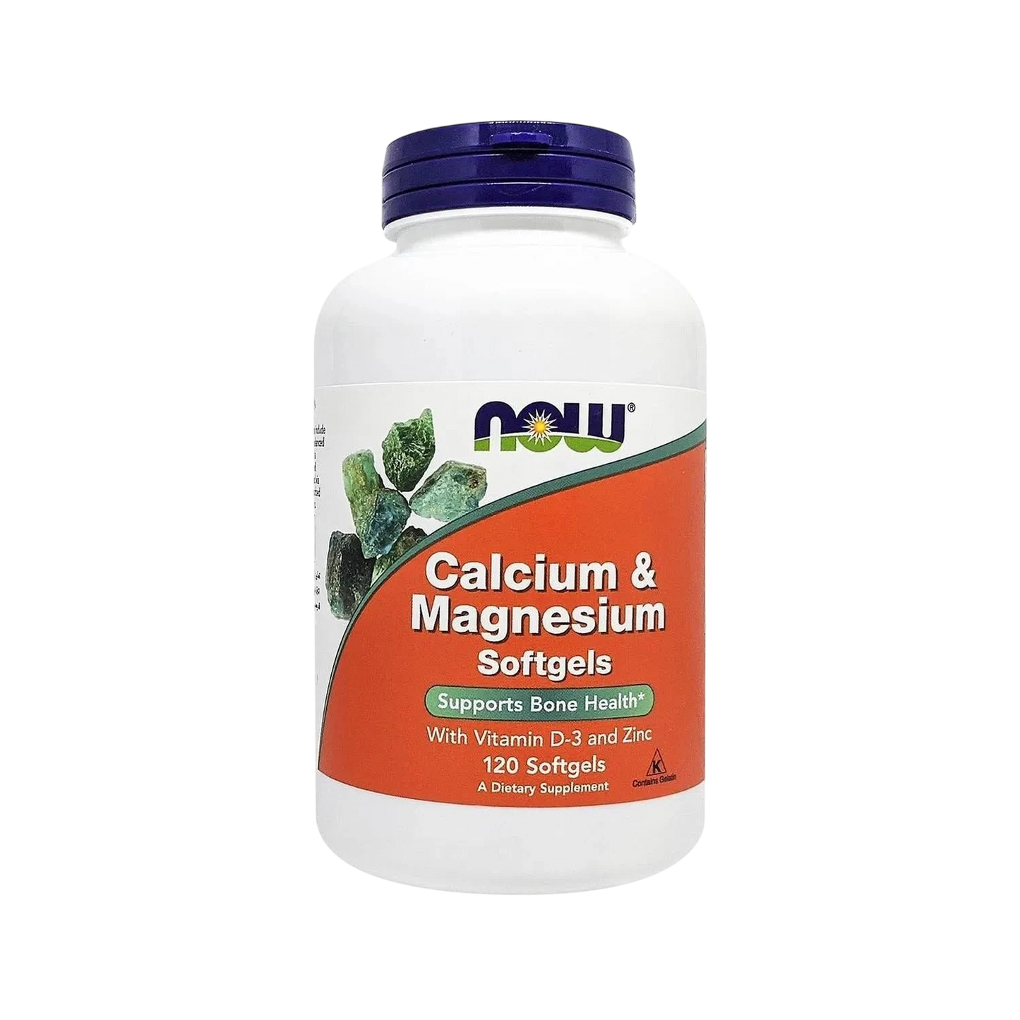 Calcio y magnesio, 120 Softgels – NOW Foods-Wellu