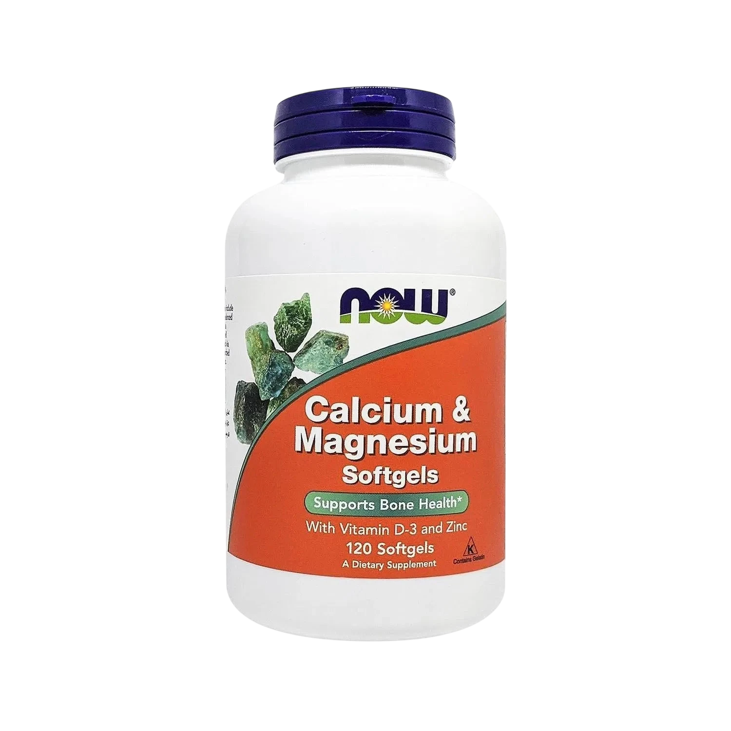 Calcio y magnesio, 120 Softgels – NOW Foods-Wellu