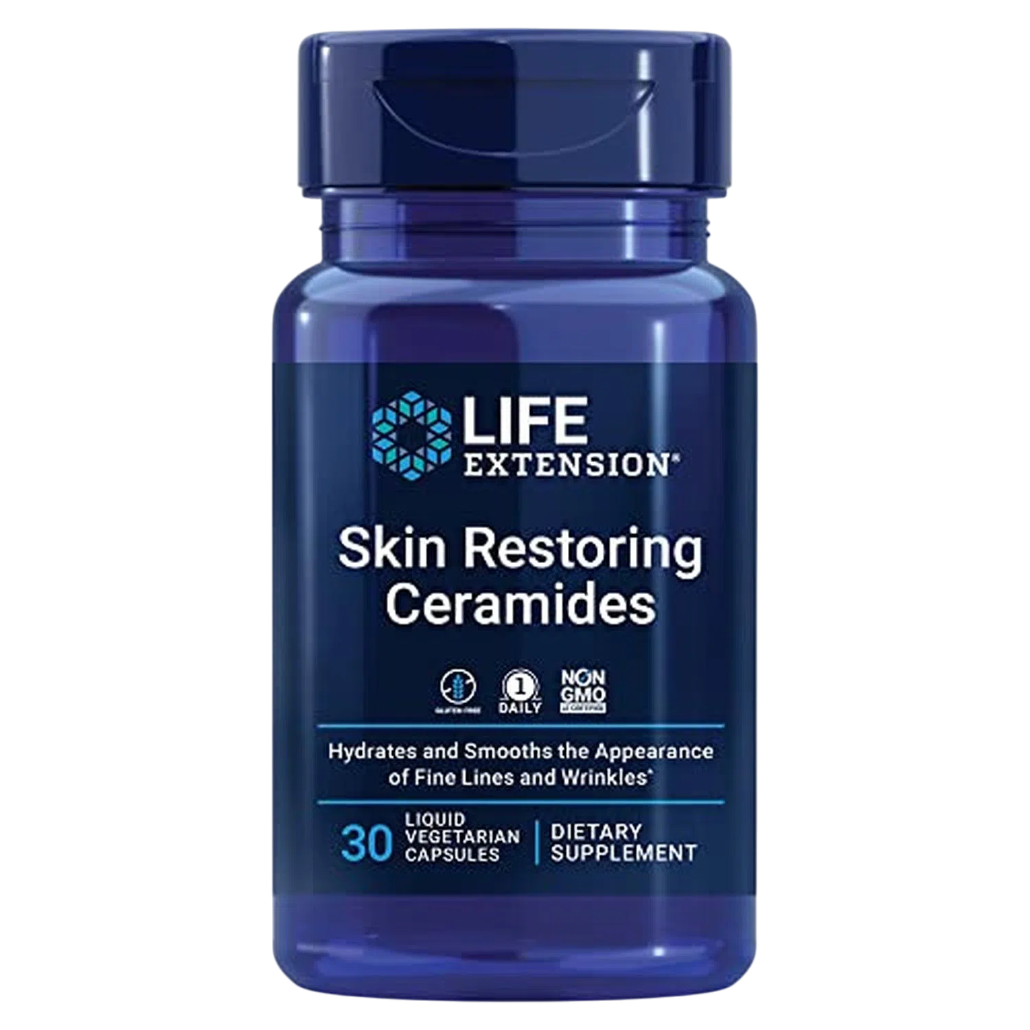 Ceramidas Restauradoras de Piel, 30 cápsulas – Life Extension-Wellu