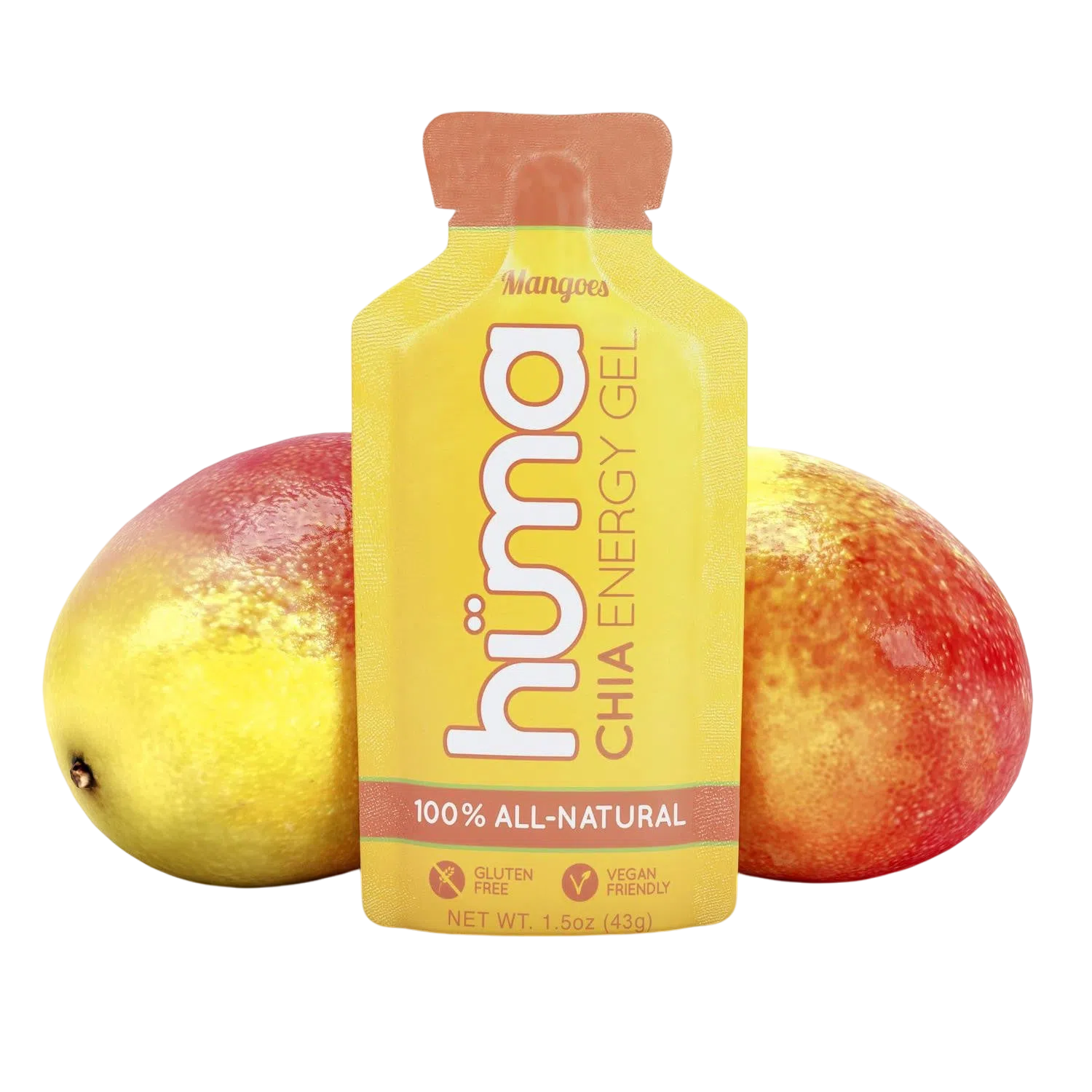 Huma Chia Energy Gel Mangoes 44gr-Wellu