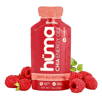 Huma Chia Energy Gel Raspberries 42gr-Wellu