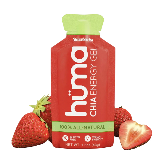 Huma Chia Energy Gel Strawberries 44gr-Wellu