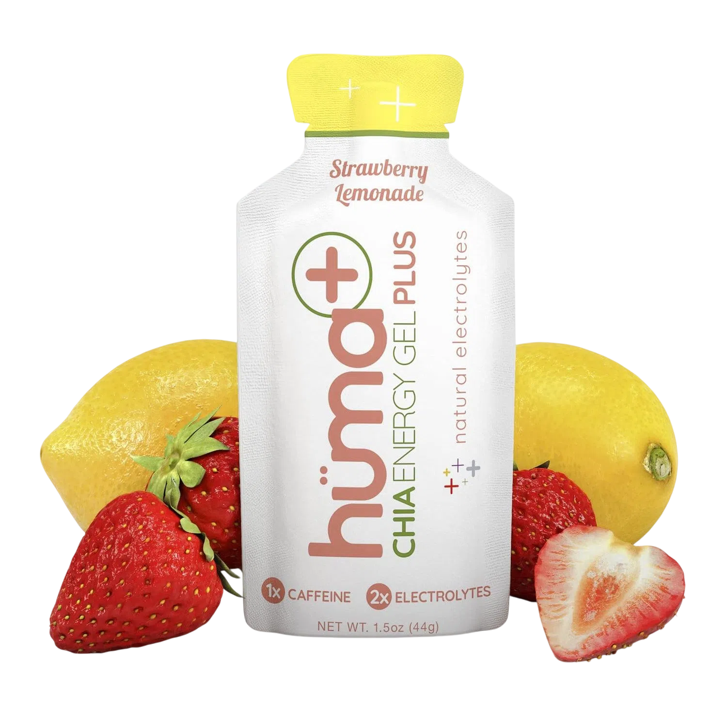 Huma Plus Chia Energy Gel Strawberry Lemonade 44gr-Wellu