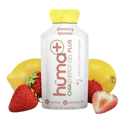 Huma Plus Chia Energy Gel Strawberry Lemonade 44gr-Wellu